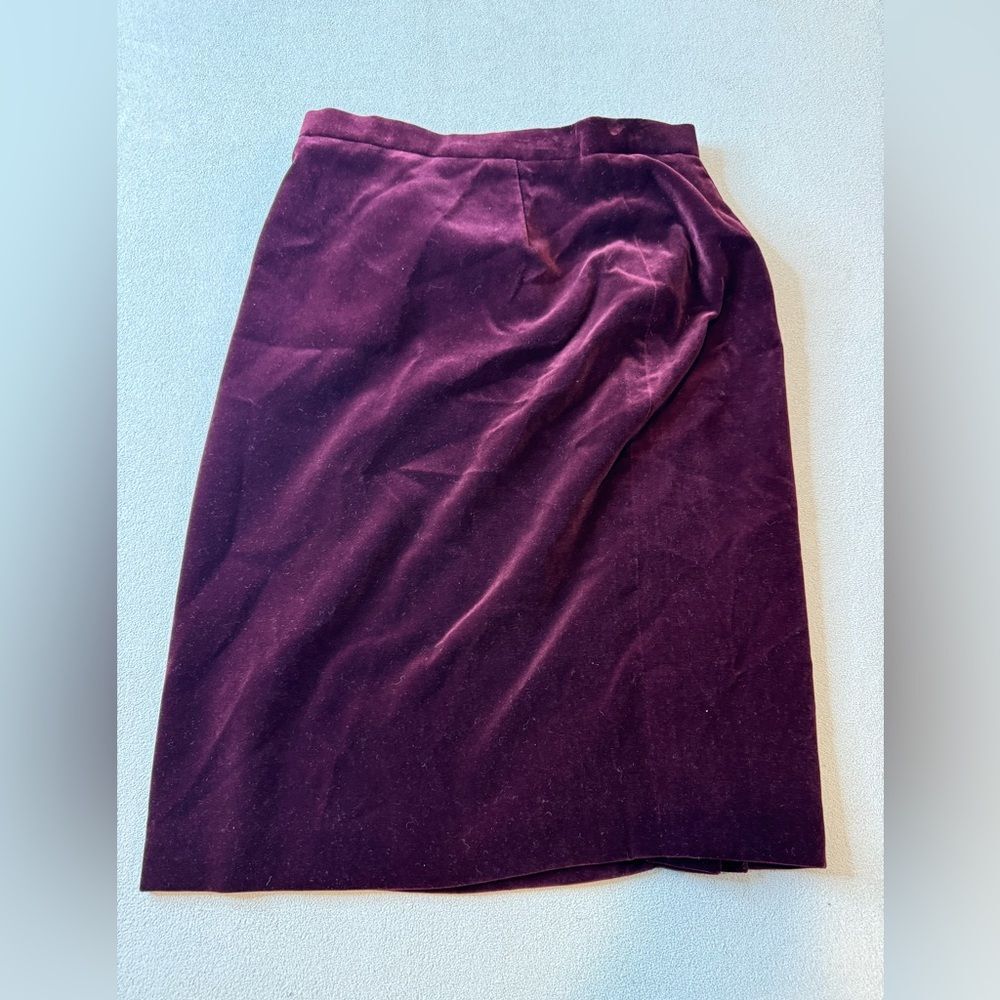 ESCADA Margaretha ley skirt size 36/6 purple